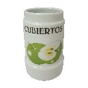 CUBERTERO SIN CUBIERTOS MANZANA VER