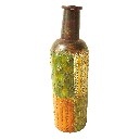 FLORERO FORJA ESTRECHO BAJO PEQUEÑO CUELLO INCLINADO