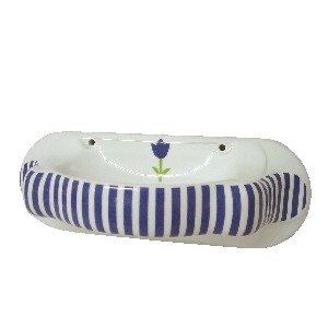 JABONERA PARED RAYAS TULIPAN AZUL