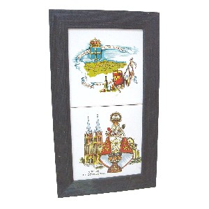 CUADRO MEDIANO DOBLE ASTURIAS COVADONGA