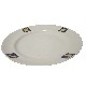 BAJOPLATO REDONDO PORCELANA ASTROS AZUL