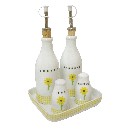 JUEGO VINAGRERAS VICHY MARGARITA AMARILLO