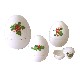 JUEGO 4 BOTES HUEVOS PORCELANA ACEBO