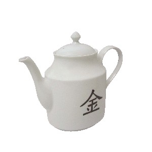 TAZA Y PLATO TE 300ML JAPONES NEGRO