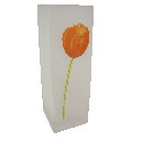 FLORERO CRISTAL SUPERGRAN TULIPAN ROJO