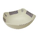 BOWL REDONDO PICOS MOTIVOS MARINOS RAYAS AZUL