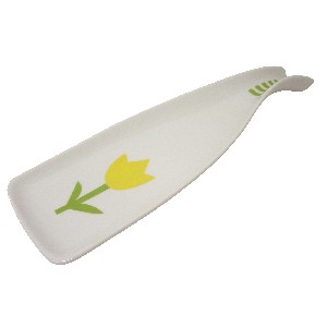 APOYACUBIERTOS GRANDE TULIPAN VERDE