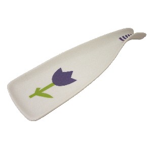 APOYACUBIERTOS GRANDE TULIPAN AZUL