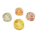 TOPE PARA PUERTA ACRILICO CIRCULOS SURTIDO