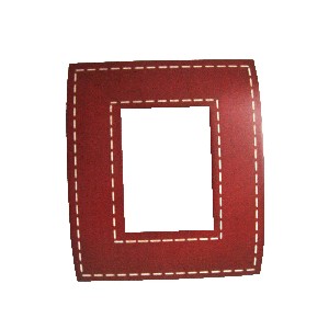 MARCO PARA MIRILLA PUERTA PEQUEÑO ROJO