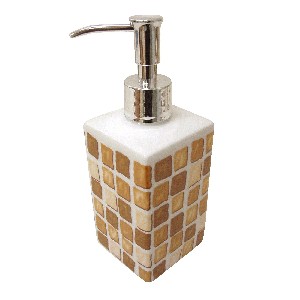 DOSIFICADOR MING MOSAICO MARRON