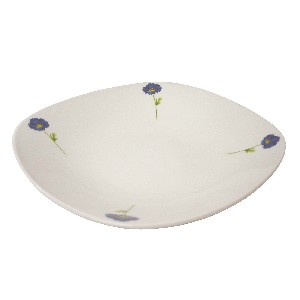 PLATO HONDO AMAPOLA AZUL SUELTA