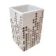 VASO BAÑO MING POMPAS GRISES