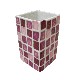 VASO BAÑO MING MOSAICO MALVA