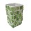 VASO BAÑO MING MOSAICO VERDE