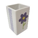 VASO BAÑO MING VICHY MARGARITA AZUL