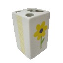 VASO CEPILLOS VICHY MARGARITA AMARILLO