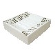 JABONERA MING PORCELANA POMPAS GRISES