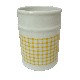 VASO BAÑO REDONDO VICHY AMARILLO