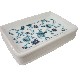 JABONERA RECTANGULAR TRAMA AZUL