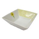 BOWL CUADRADO VICHY MARGARITA AMARILLO