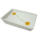 JABONERA BAÑO PLIEGUE DALIA AMARILLA