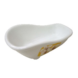 JABONERA BAÑERA BAJA ORQUIDEA AMARILLO