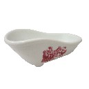 JABONERA BAÑERA BAJA CLASICO ROJO