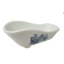 JABONERA BAÑERA BAJA CLASICO AZUL