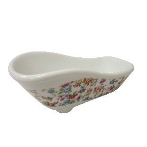 JABONERA BAÑERA BAJA TAPICERIA ROSA