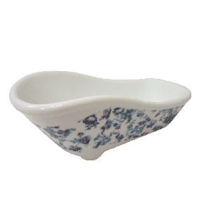 JABONERA BAÑERA BAJA TAPICERIA AZUL