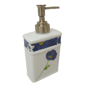 DOSIFICADOR PLANO BORDE AMAPOLA AZUL