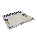 BANDEJA PEQUEÑA RAYAS TULIPAN AZUL