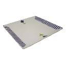 BANDEJA GRANDE RAYAS TULIPAN AZUL