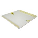 BANDEJA MEDIANA VICHY MARGARITA AMARILLO