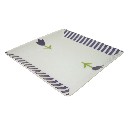 BANDEJA MEDIANA RAYAS TULIPAN AZUL