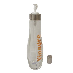 VINAGRERA CRISTAL CURVA LETRA NARANJA