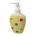 DOSIFICADOR PLANO FLOR VICHY AMARILLO