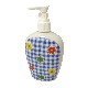 DOSIFICADOR PLANO FLOR VICHY AZUL