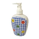 DOSIFICADOR PLANO FLOR VICHY AZUL