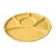 PLATO FONDUE 6 DIVISIONES AMARILLO 