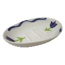 JABONERA CURVA OLAS TULIPAN AZUL