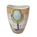 VASO BAÑO CURVA DIBUJO ESPEJO