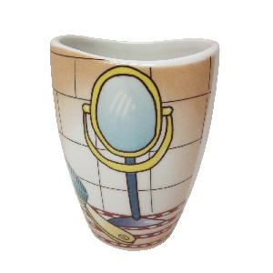 VASO BAÑO CURVA DIBUJO ESPEJO
