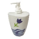 DOSIFICADOR CURVA OLAS TULIPAN AZUL