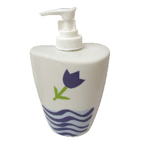 DOSIFICADOR CURVA OLAS TULIPAN AZUL