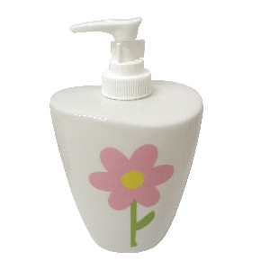 JABONERA CURVA MARGARITA ROSA