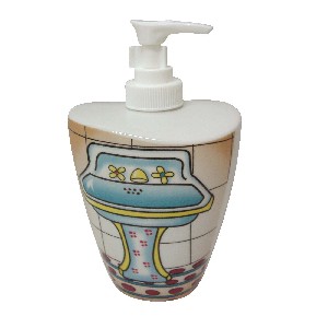 DOSIFICADOR BAÑO CURVA DIBUJO LAVABO