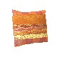 FUNDA COJIN CUADRADA PEQUEÑA NARANJA