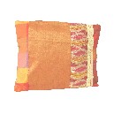 FUNDA COJIN RECTANGULAR NARANJA